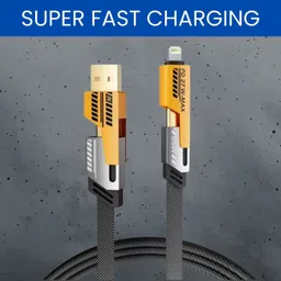 Tirumala 4-in-1 Cable 1 m 4-in-1 Multi-Port Fast Charging, Data Sync Cable for Lightning, Type-C, USBI232-picture-37