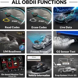 xpr3ss X3 KINGBOLEN OBD2 Scanner YA101 Car Code Reader Diagnostic OBDII Scanner OBD Reader image 3