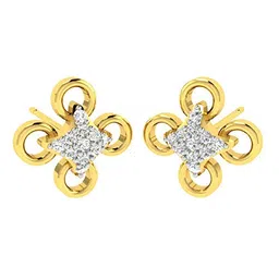 avsar Real Gold Nitisha Earring AVE357YB image 1