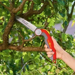 Wolf Garten Fieldstar Folding Saw (SAW 145) |for Trimming/Pruning/Camping/Trees, Wood, Branches, Shrubs | Heavy Duty Folding Cutter image 4