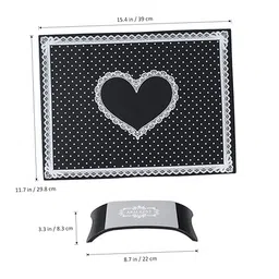 KIRA Nail Art Silicone Hand Pillow & Table Mat Cushion Holder Pad Washable Foldable Arm Rest Manicure Tool image 2