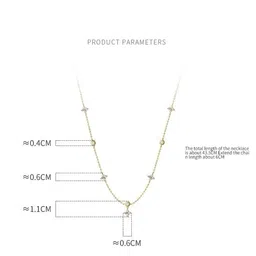 brd jewelry 925 Sterling Silver 18k Gold Plated Minimalist Necklace For Women and Girls, Gifts for Girlfriend, Hallmark & 1 Year Warranty* image 4