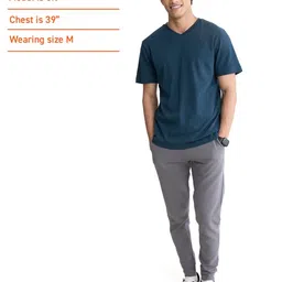 damensch Men’s Regular Fit Ottoman Joggers | Stylish Joggers for Casual Wear image 3