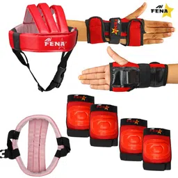 fena Skating and Cycling Kids Protective Set Of Safety Skating Guard Kit Skating Guard Combo-picture-15
