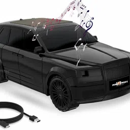 pick ur needs Royal Car Shape Bluetooth Speaker with 1200mAh Battery & LED Lights-picture-42
