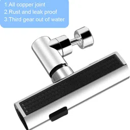 verilux Kitchen Sink Tap Extender Swivel Tap Extender for Kitchen Sink 360 Swivel Faucet Aerator with 3 Modes Sink Tap Faucet image 3