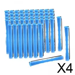 saz dekor SAZ DEKOR® 4xCurl Cold Wave Perm Rods Curling Hair Curly Wavy Rod Set Women Girls 50Pcs 0.9cm|Waterproof Cosmetic Bags with Big Compartment | image 2