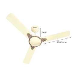 HAVELLS Equs 5 Star 1200mm 3 Blade BLDC Motor Ceiling Fan with Remote (Inverter Technology, Bianco Bronze) image 2