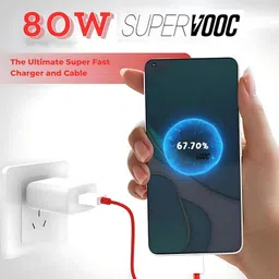 shopreals Wall Charger Accessory Combo for 80W Nubia Red Magic Quick Dash Flash Super Vooc image 2