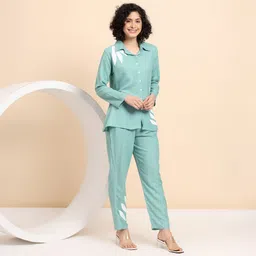 kiaaron Shirt Pant Co-ords Set image 3