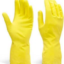 seebuy Reusable Rubber Hand Gloves for Washing, Cleaning Kitchen and Garden (Ivory Gardening Shoulder Glove-picture-17