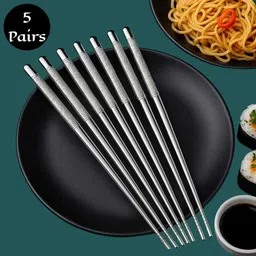 jantrex Cooking, Decorative, Eating, Training Stainless Steel Chinese, Japanese, Korean, Vietnamese Chopstick-picture-10