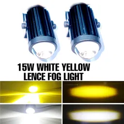 imad 15W WHITE YELLOW LED FOG LIGHT Fog Lamp Car, Motorbike LED (12 V, 15 W)-picture-22