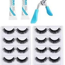 crazzyshopperz 10pc eye lash 2 eye glue 1 curler-picture-48