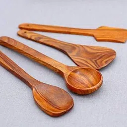 craftshoppee Wooden Serving Spoon Set-picture-30