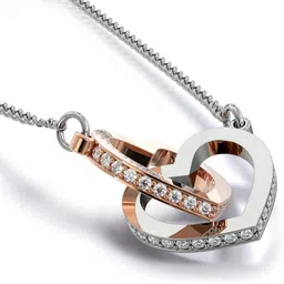 rakva Future Wife Necklace Gift For Girlfriend Fiance Find You Sooner Silver Pendant Set image 3