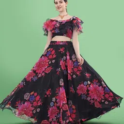 kedar fab Digital Print Semi Stitched Lehenga Choli-picture-15