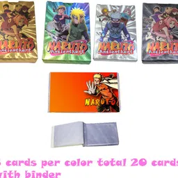 ancientkart Naruto PVC waterproof cards set of 20 with album-picture-13