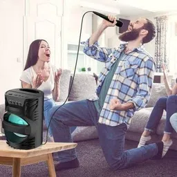 VEKIN WS-04/4104 Sound Box Mini home theater wireless bass Woofer Bluetooth Speaker 10 W Bluetooth PA Speaker image 5