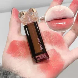 daimanpu GEGE BEAR Heart Lipstick, Low Saturation Lip Gloss, Hydrating & Shiny Finish-picture-22
