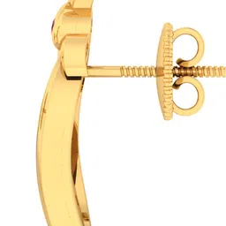 avsar Yellow Gold 14kt Cubic Zirconia Stud Earring image 3