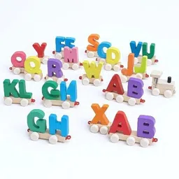 kidzoie Magnetic Wooden Number Train Set 0-9 Educational Toy for Kids-picture-11