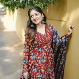 armh lifestyle Diayanshii Printed Kurta, Palazzo & Dupatta Set image 3