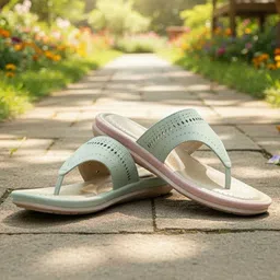 doctor extra soft Women Flat Memory Foam Slippers/FlipFlops Comfortable Sandals Adjustable Strap Flats Sandal-picture-11