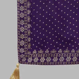 bunai dhaga Women Viscose Rayon Kurta Palazzo Dupatta Set image 4