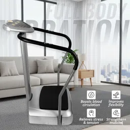 SPINE JADEX Full Body Vibration Exercise Machine for Home Gym Fitness Platform for Weight Loss, Body Toning & Muscle Relaxation Power Vibration Plate Massager image 3