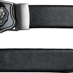 zoro Men Black Texas Leatherite Belt image 4