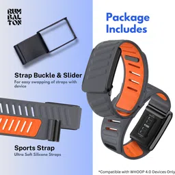 Rumbalton Sports Wrist Band Strap Accessory for WHOOP 4.0 Band - Soft Nylon Bands Compatible with Whoop 4.0 Smart Watch Band Smart Watch Strap image 5