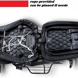 carbox New43-Waterproof Durable Faux Leather ( Bajaj Pulsar NS-160 ) Split Bike Seat Cover For Bajaj Pulsar image 4