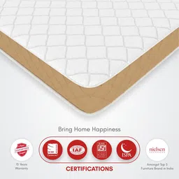 usha shriram Aero Cool Orthopedic 8 Inches HR Foam Single Mattresses image 2