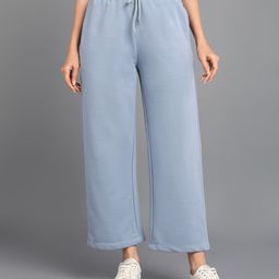 alan jones Women Solid Blue Track Pants-picture-26