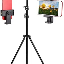 Saztech Premium 6.9 feet Strong Metal Tripod with 360 Degree Mobile Bracket Tripod-picture-28