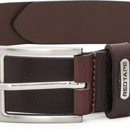 red tape Men Formal, Casual Brown Genuine Leather Belt image 3