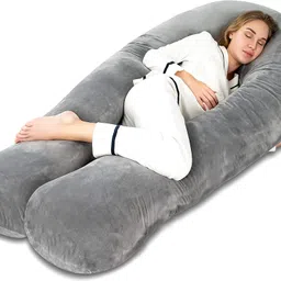 expertomind Medical Pregnancy Pillow Microfibre Solid Pregnancy Pillow Pack of 1-picture-23