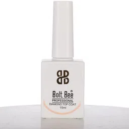 bolt bee PROFESSIONAL Uv Led Soak Off Diamond No Wipe Top Coat Gel Polish Clear 15 Ml image 2