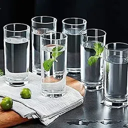 (Pack of 6) New Multiuse Water & Juice Glass Set 300ml_New Glass Set Water/Juice Glass-image-56