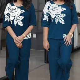 marc laurent Top Palazzos Co-ords Set-picture-26