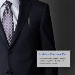 SATTOBISION 4k Pen Camera Full HD 1080p Video and Audio Recording | Mini Pen Body Camera Lens Cover | Portable HD Video Recorder BPR6 Ball Pen Spy Camera Hidden Detective Cam In Pen Business Portable Video Recorder Wearable with Data Cable Feature for Office / Meeting / Support 64 GB Card ( Not Included ) Spy Camera image 5