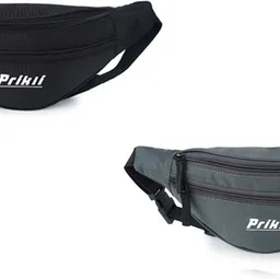 prikli Fanny Pack Combo for Men Women | Waist Bags | Chest Crossbody Travel Bags Travel Pouches Waist Pouch | Bum Bag | Chest Bag-picture-18