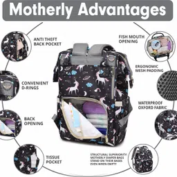 motherly Elegent Diaper Bag for mom(With 6 months warranty) image 3