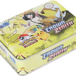wild panda Collectible and rare Pokemon Crown Zenith Tin box 41+1 Cards Inside-picture-20