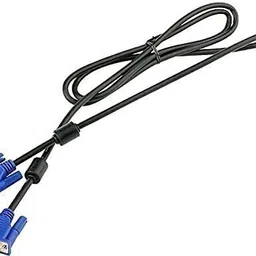 Your Desires VGA Cable for Laptop, PC (Black, For Computer, 1.5 m) Combo Set image 3