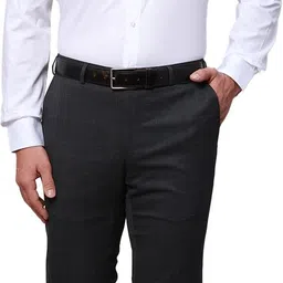 raymond Men Slim Fit Self Design Formal Shirt image 5