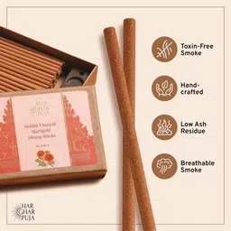 har ghar puja Siddhi Vinayak Marigold & Kashi Chandan image 2