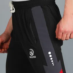 gnockface Men Printed Black Track Pants image 5