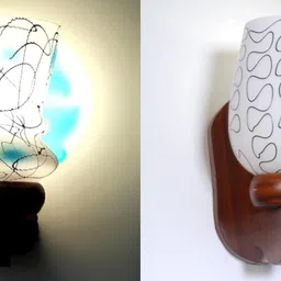 sadhna fancy lighting Swing Arm Wall Light Wall Lamp With Bulb-picture-32